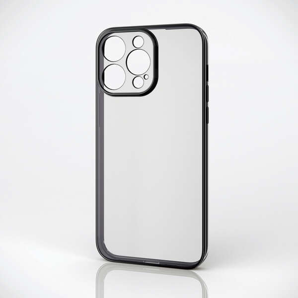 iPhone 15 Pro Max ソフトケース 極み メタリック - PMCA23DUCTMKBK