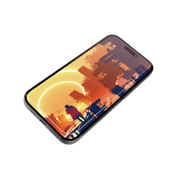 iPhone 16 ガラスフィルム 動画映え ゴリラ0.21mm - PMCA24AFLGARO