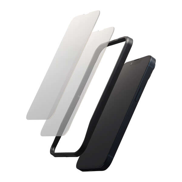iPhone 14、iPhone 13 ガラスフィルム 高透明 Dragontrail(R)X 2
