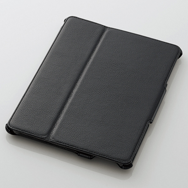 iPhoneカバー ソフトレザーカバー フルディスプレイモデル 2017 iPad 2012用ソフトレザーカバー 4段階調節タイプ - TB-A12PLF2BKD