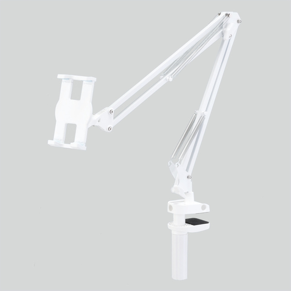 タブレット用フレキシブルアームスタンド - TB-DSZARMWH