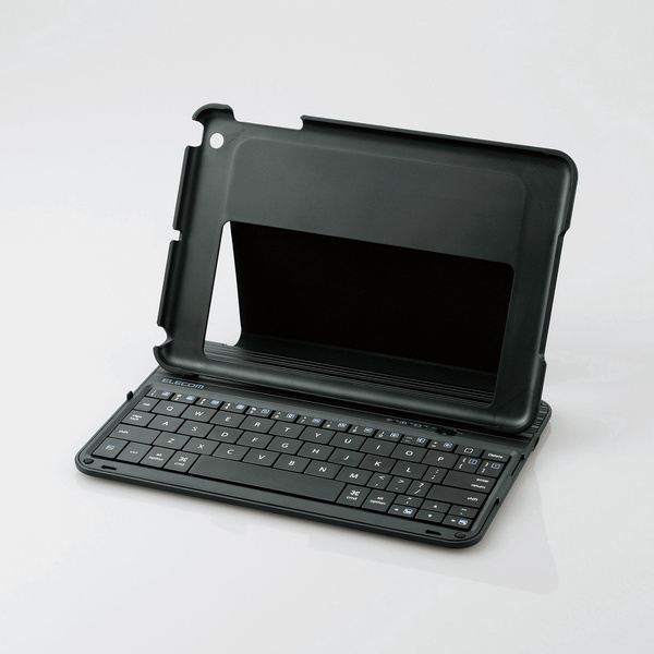 iPad mini専用ケース一体型ワイヤレスキーボード TK-FBP058ECBK