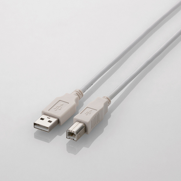 ポイント20倍】10個セット エレコム USB2.0ケーブル U2C-BN07WHX10-