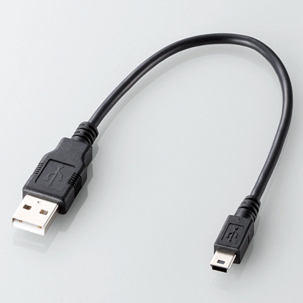 USB2.0ケーブル(A－mini-Bタイプ) - U2C-GMM025BK