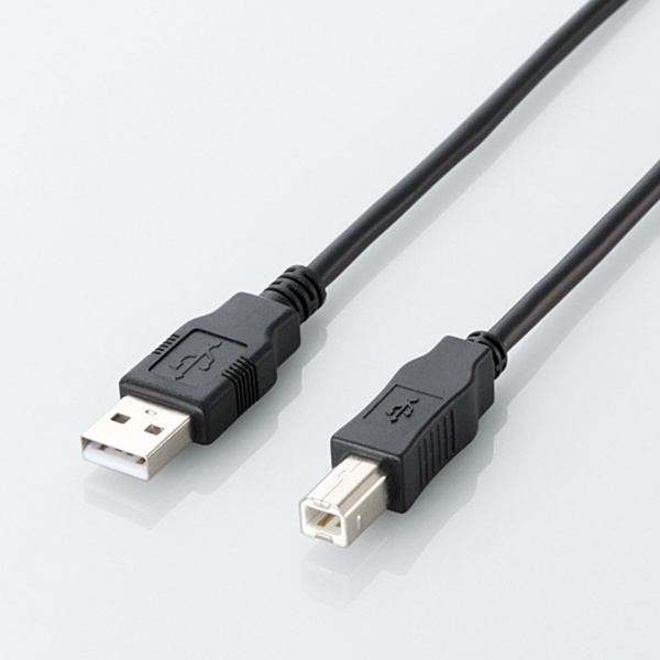 エコUSB2.0ケーブル(A-Bタイプ) - U2C-JB50BK