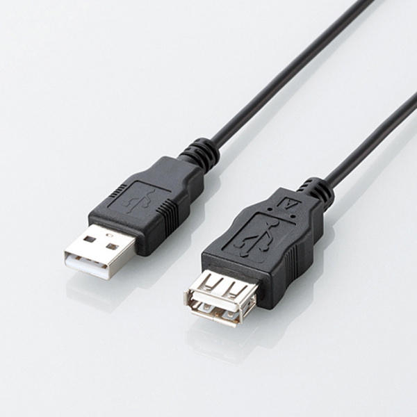 エコUSB2.0延長ケーブル(AM-AFタイプ) - U2C-JE15BK