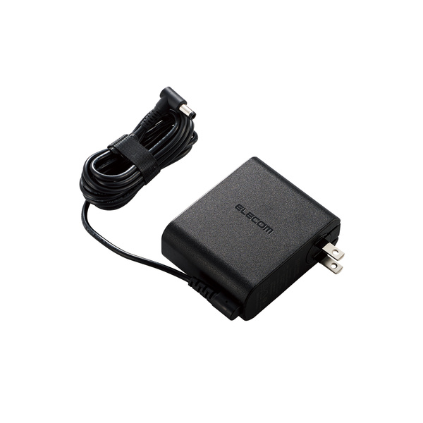 ノートパソコン用ACアダプタ（回転スイングプラグ） - ACDC-1965NEBK