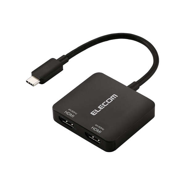 USB Type-C(TM) - HDMI(R)変換アダプター 2ポート ELECOM エレコム AD