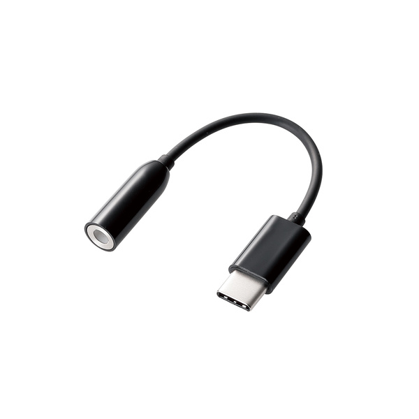 Type-C to 3.5mm音声変換ケーブル AD-C35BK