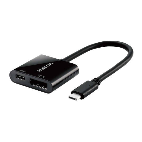 3個セット エレコム USB Type C to DisplayPort 変換アダプタ 8K 30Hz ディスプレイ2台接続可 … 15倍ポイント  通販