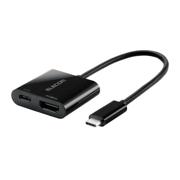 USB Type-C(TM)変換アダプタ HDMI(R) USB PD対応 - AD-CHDMIPDBK