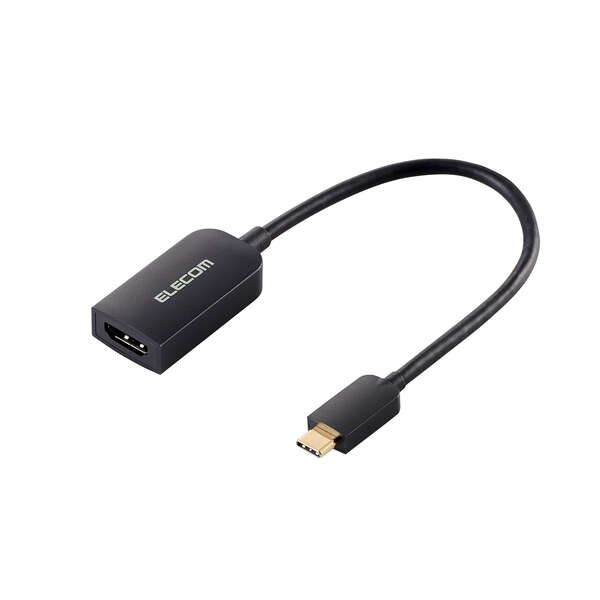 USB Type-C(TM) - HDMI(R)変換アダプター 1ポート - AD-CHDMIQBK3