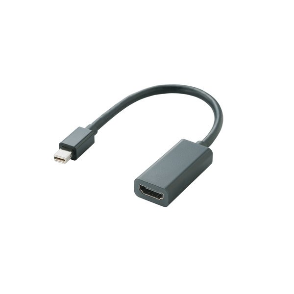 Monetære Tilbageholdelse pendul Mini DisplayPort-HDMI変換アダプタ - AD-MDPHDMIBK