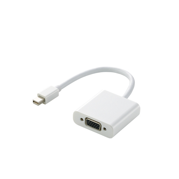 Mini DisplayPort-VGA変換アダプタ - AD-MDPVGAWH