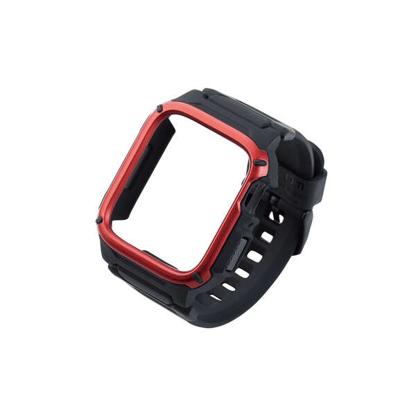 Apple Watch 41mm用ZEROSHOCK バンパーバンド一体型 - AW-21BBBZERORD