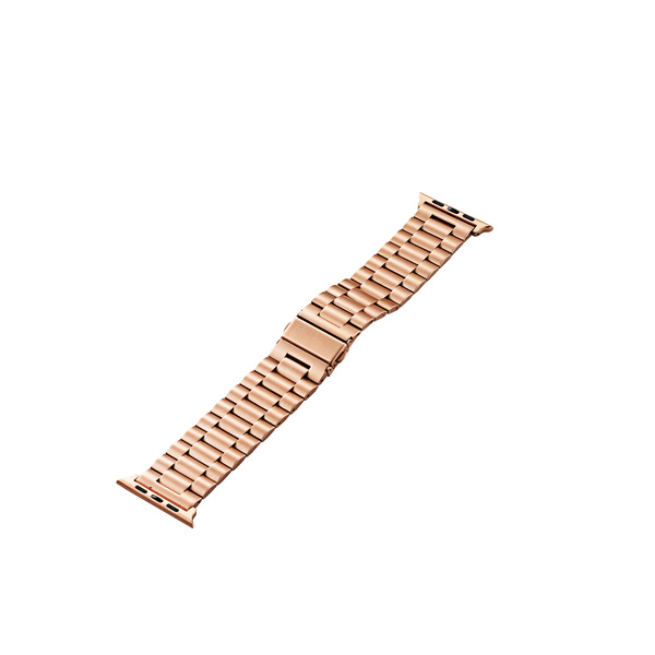 アップル ウォッチ44/42ミリ用プレミアムステンレスバンド - AW-42BDSS3GD