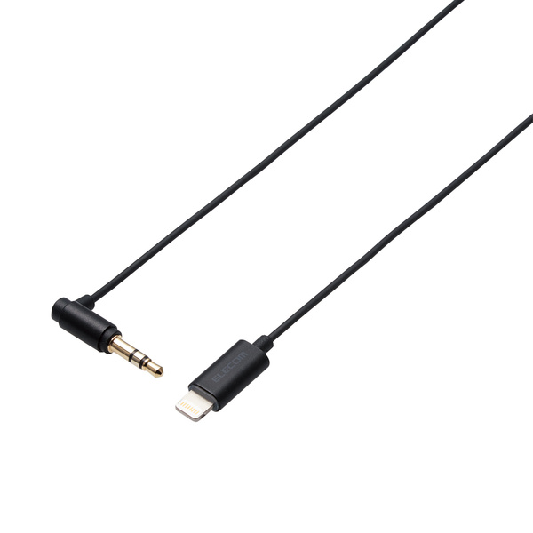【カスタム依頼品】AUXケーブル含む　合計3点 Lightning-φ3.5変換AUXケーブル（ストレート-L） - AX-L35DL10BK