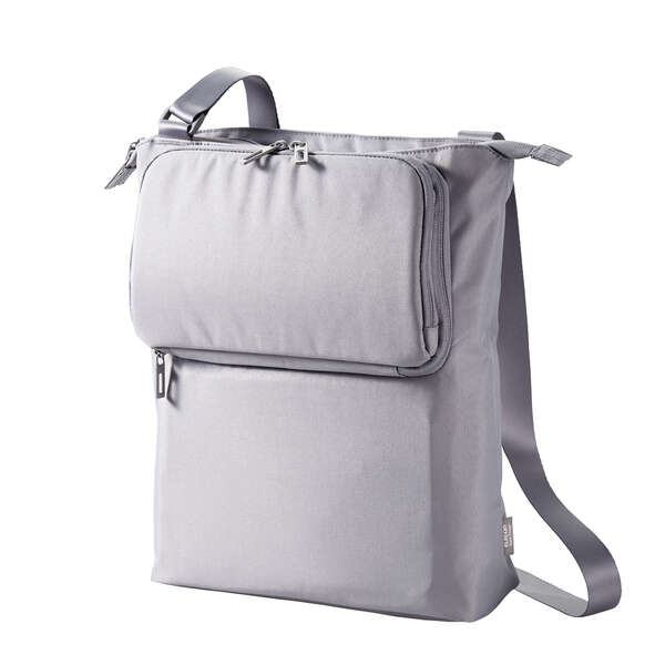 FN　TOD‘S バッグ　お仕事　PC パソコン　ライトグレー　ショルダー FN TOD'S バッグ お仕事 PC パソコン ライトグレー ショルダー