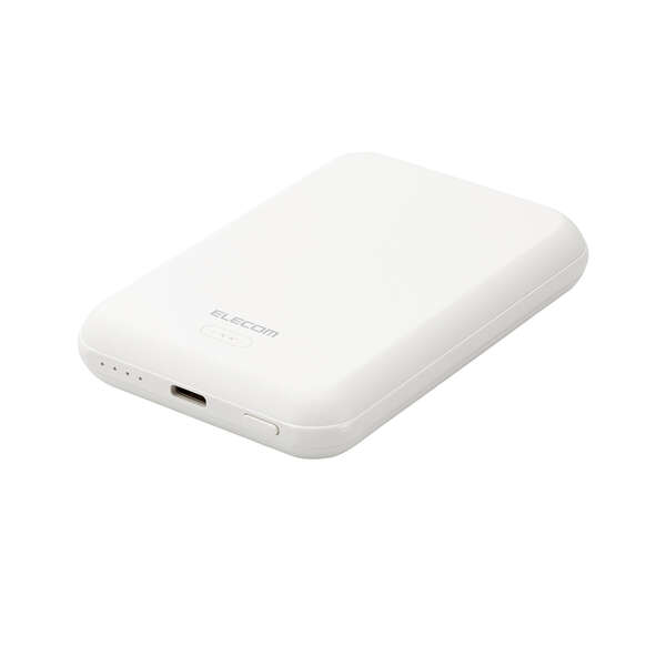 マグネット付きワイヤレス充電対応モバイルバッテリー(5000mAh) - DE