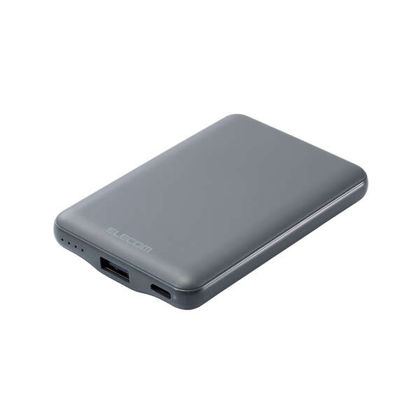 手動発電式バッテリー・グレー・5000mAh 手動発電式バッテリー・グレー・5000mAh