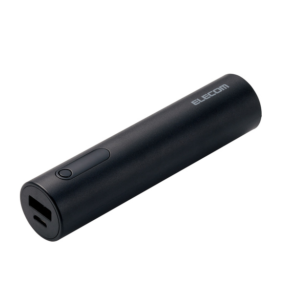 Lightningケーブル付きモバイルバッテリー - DE-L11L-3200BK Lightningケーブル付きモバイルバッテリー - DE-L11L-3200BK