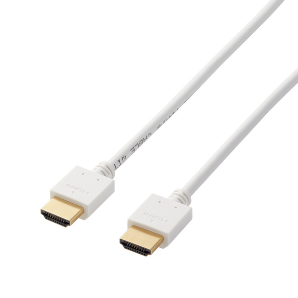 ハイスピードHDMI(R)ケーブル(スリム) - DH-HD14EA10WH
