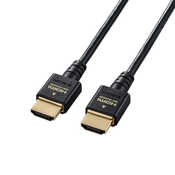 イーサネット対応ウルトラハイスピードHDMIケーブルスリム - DH-HD21ES15BK