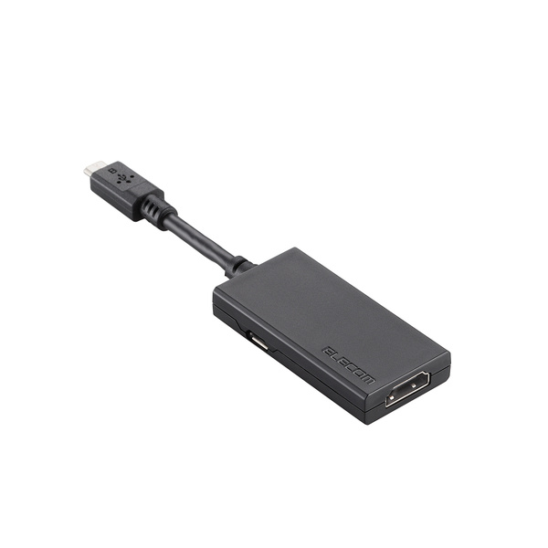 MHL3.0対応MHL変換アダプタ - DH-MHL3AD01BK HERW 3イン1 HDMIケーブルアダプター タイプ