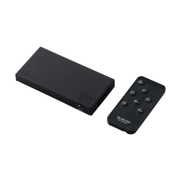 8K対応 3in1 HDMI切替器 - DH-SW8KB31BK/E