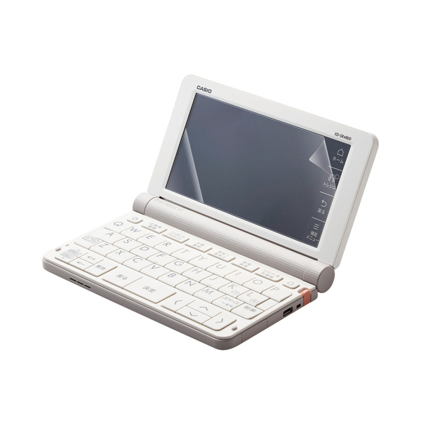 エレコム 電子辞書 フィルム 光沢 カシオ EX-word XD-SR 2019年モデル対応 指紋防止 気泡レス加工 DJP-TP032 e6mzef9 DJP-TP032_01k.jpg