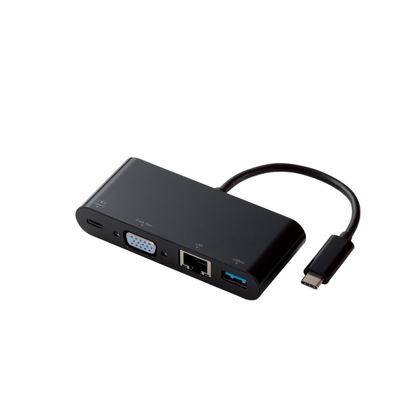USB Type-C接続ドッキングステーション(PD対応) - DST-C03BK