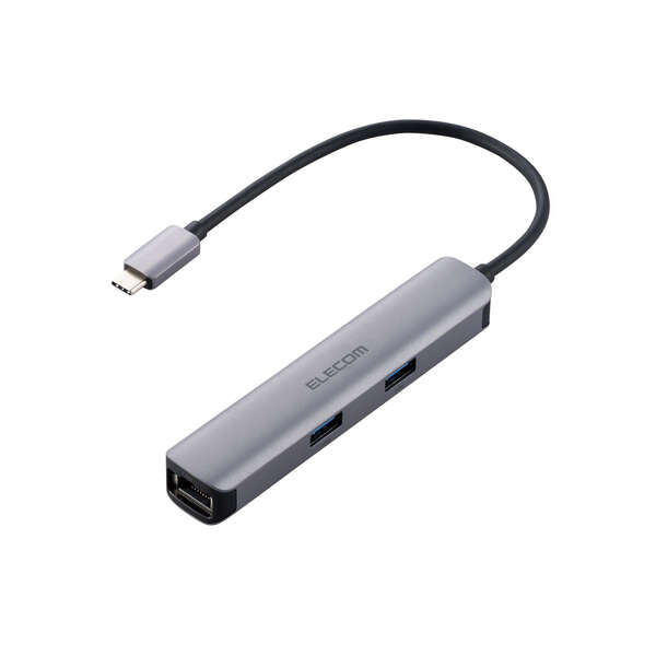 【新品未開封】2個セット ELECOM USBハブ DST-C17SV USB Type-C(TM)ドッキングステーション/アルミモデル - DST-C17SV