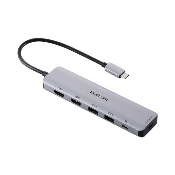 USB Type-C(TM)6in1ドッキングステーション - DST-M060BPSV