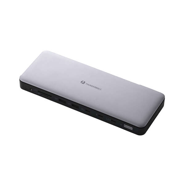 エレコム ドッキングステーション 96W 8k 対応 14in1 DST-W13 Thunderbolt4対応 ドッキングステーション - DST-W13