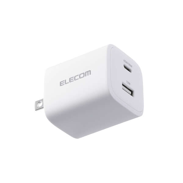 USB Power Delivery 45W AC充電器(C×1+A×1) - EC-AC11045WH