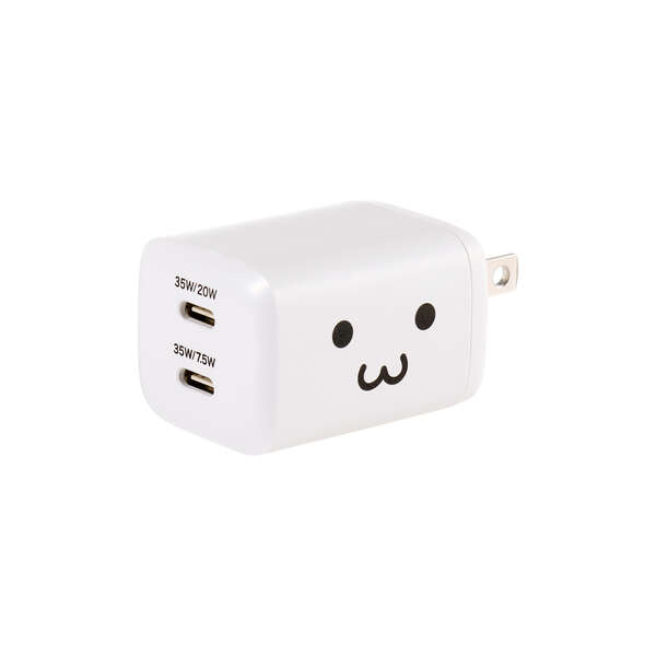 台湾向けUSB Power Delivery 35W AC充電器(C×2) - EC-AC9335WF-TW