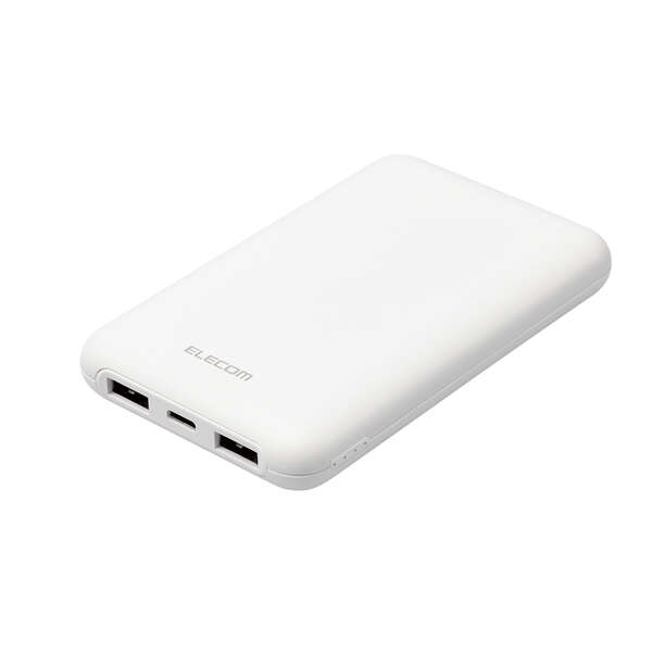 薄型コンパクトモバイルバッテリー(10000mAh/20W/C×1+A×2) - EC-C11WH