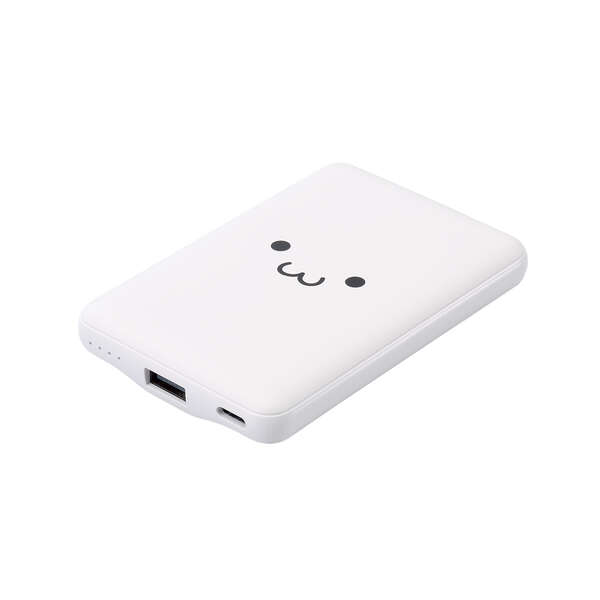 Suica × 3COINS モバイルバッテリー&イヤホン&コンパクトミラー白