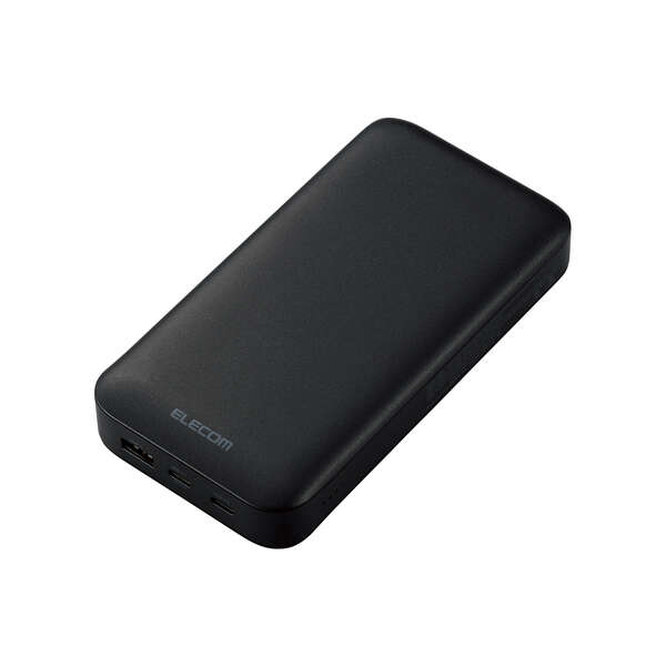 USB PD モバイルバッテリー(20000mAh/USB Type-C×2＋USB-A） - EC-C17LBK