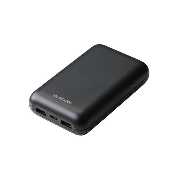 大容量モバイルバッテリー(20000mAh/15W) - EC-C39BK
