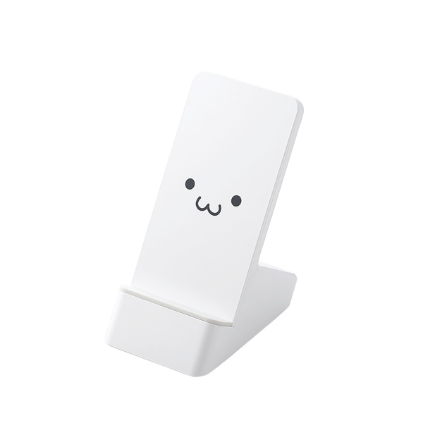 アサヒエヴァ限定デザインワイヤレス充電器（ホワイト） ワイヤレス 充電器 リング qi 3in1 RING A3 – GREEN
