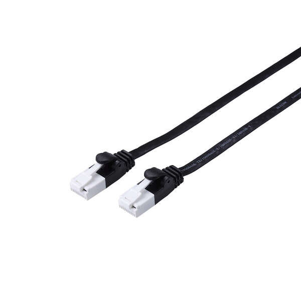 Cat6A LANケーブル(フラット・ツメ折れ防止) - ECLD-GFATBK50