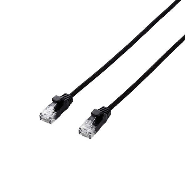 Cat6A LANケーブル(メッシュ) - ECLD-GPAM/BK50