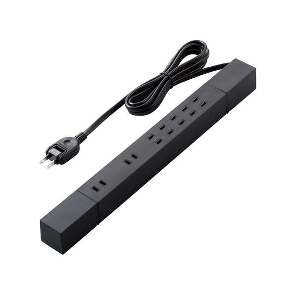 タップミント 高機能7口タップ2m - ECT-0520BK