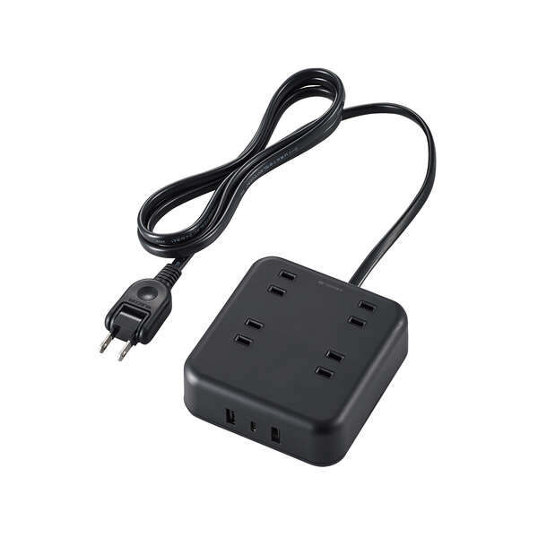 32Wデスクトップ型USBタップ - ECT-25415BK