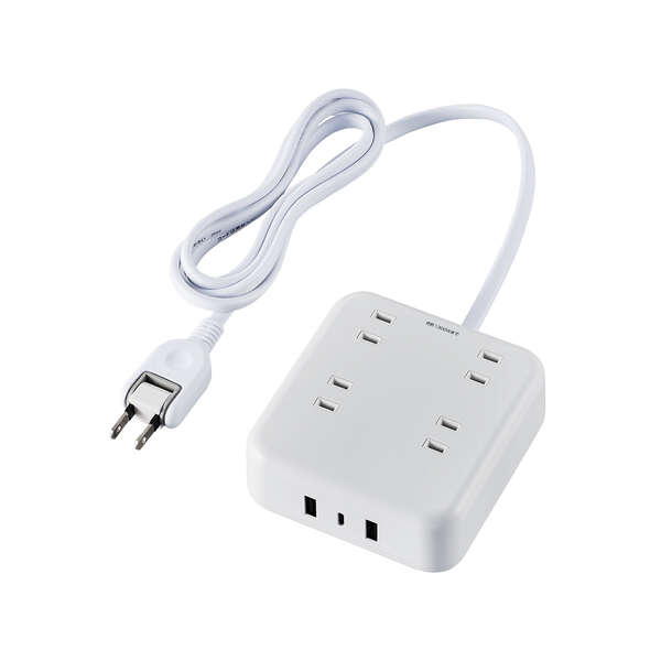 32Wデスクトップ型USBタップ - ECT-25415WH 32Wデスクトップ型USBタップ - ECT-25415WH