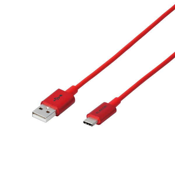 やわらか耐久USB Type-Cケーブル - ED-ACYS10NRD