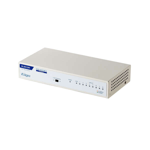 レイヤー2 Giga対応 アンマネージスイッチ EHB-UG2C08-S レイヤー2 Giga対応 アンマネージスイッチ - EHB-UG2C08-S