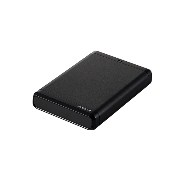 ELECOM - ELECOM 外付けポータブルハードディスク ELP-CED010UBK USB3.0対応ポータブルハードディスク - ELP-CED010UBK