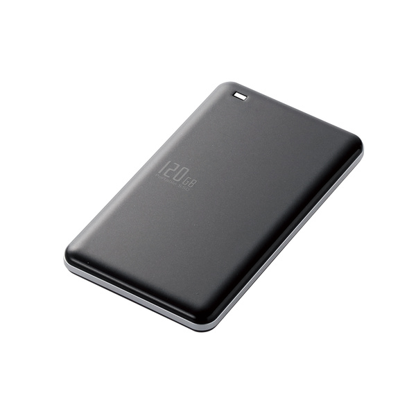USB3.1(Gen1)対応外付けポータブルSSD - ESD-ED0120GBK